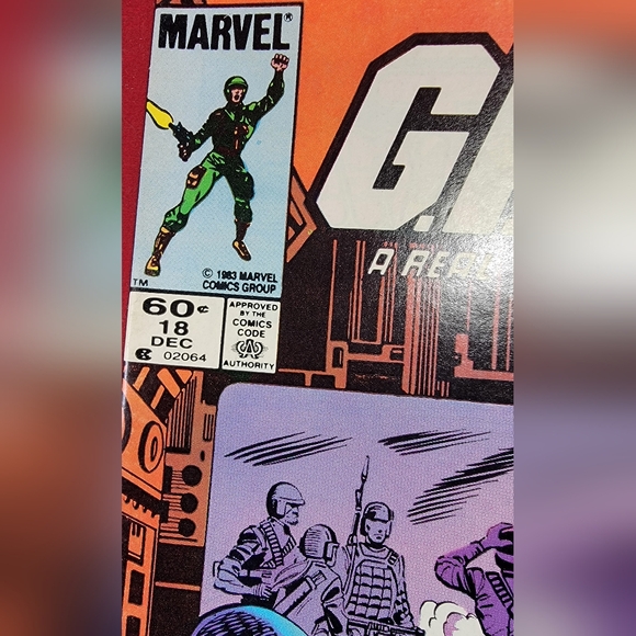 G.i.joe comic volume 1 issue 18 Dec 1983 bagged and boarded - Picture 3 of 5
